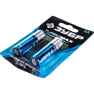 Щелочная батарейка ЗУБР Turbo-MAX 59206-2C_z01
