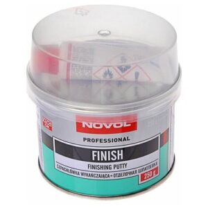 Шпатлевка NOVOL FINISH, 1 шт. бесцветный 250 г 250 мл