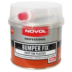 Шпатлевка NOVOL BUMPER FIX, 2 шт. темно-серый 500 г 500 мл
