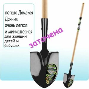 Лопата штыковая заточенная Дачник дамская 2220 ци