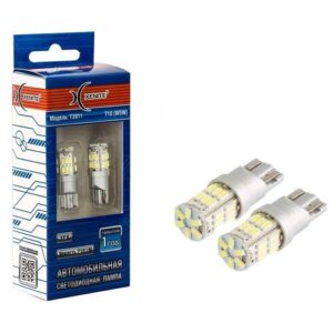 Лампа автомобильная светодиодная Xenite 1009419 T3011 Т10 W5W 12V T10W/W5W/T10 5000K 2 шт.