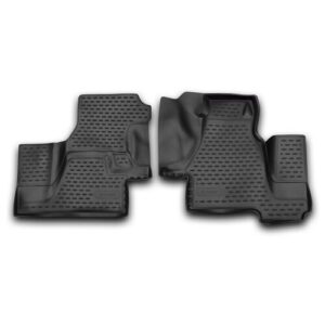 Коврики 3D в салон MERCEDES-BENZ Sprinter Classic (W909), 2000-2006, 2013->, 2 шт. (полиуретан)