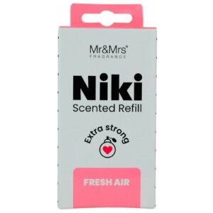 Сменный блок для ароматизатора в машину Mr&Mrs Fragrance NIKI Fresh Air (свежий воздух) Сменный блок для ароматизатора в машину Mr&Mrs Fragrance NIKI Fresh Air (свежий воздух)