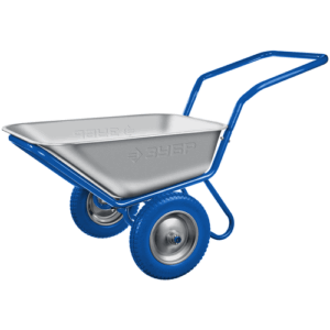 Тачка  ЗУБР ПТ-500 39914, 110 л, 260 кг