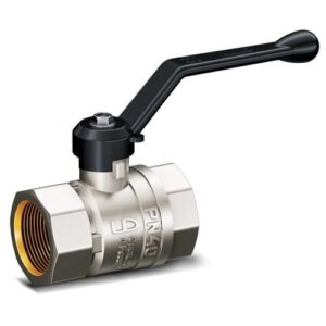 Кран шаровый  LD Pride 47.B-В.Р муфтовый (ВР/ВР), латунь,     7 см Ду 40 (1 1/2") муфтовый (ВР/ВР)