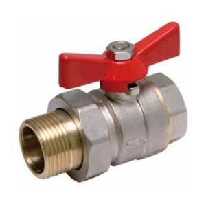 Шаровой кран Base с полусгоном 1" вн/нар Valtec Vt.227. N.06