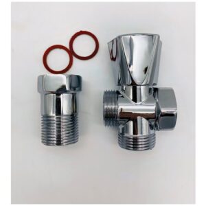 Вентиль-тройник бытовой с удлинителем 3/4"х3/4"х3/4" TIM арт. BL5842