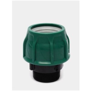 Муфта d 50х1 1/2" ПНД с наружной резьбой (Компрессионный фитинг для полиэтиленовой трубы) POELSAN Турция Муфта d 50х1 1/2" ПНД с наружной резьбой (Компрессионный фитинг для полиэтиленовой трубы) POELSAN Турция