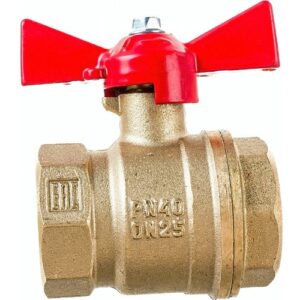 Латунный шаровой кран для воды Valfex VF.217. LB1.100. Bir