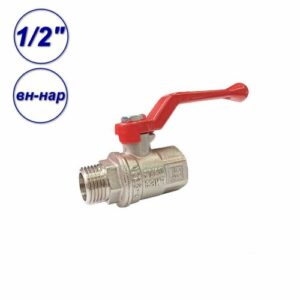 Кран шаровой 1 1/2" вн-нар для воды PREMIUM, рычаг