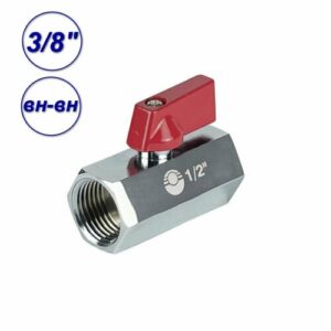 Кран шаровой MINI 3/8"вн х 3/8"вн VALFEX