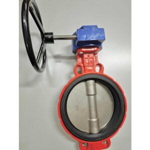 Затвор дисковый с редуктором стальной нержавеющий Ду250 Ру16 DN250 PN16 Затвор дисковый с редуктором стальной нержавеющий Ду250 Ру16 DN250 PN16
