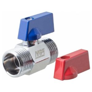 Кран-мини шаровый 1/2" н/н флажок MPF
