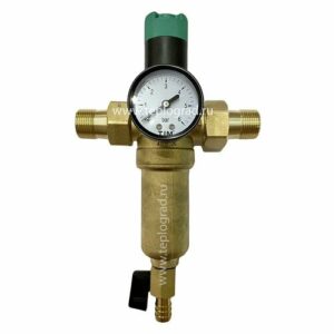 Фильтр промывной с редуктором и манометром TIM JH-1007 - 1/2"-2шт Фильтр промывной с редуктором и манометром TIM JH-1007 - 1/2"-2шт