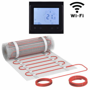 Теплый пол Vimarr L 540L450KM3.0-M1-42 3 м2 450 Вт с черным WiFi программируемым сенсорным терморегулятором Теплый пол Vimarr L 540L450KM3.0-M1-42 3 м2 450 Вт с черным WiFi программируемым сенсорным терморегулятором
