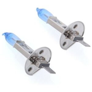 Лампа автомобильная галогенная KOITO Whitebeam P0751W H1 4200K 12V 55W (100W) T8/H1 4200K 2 шт.