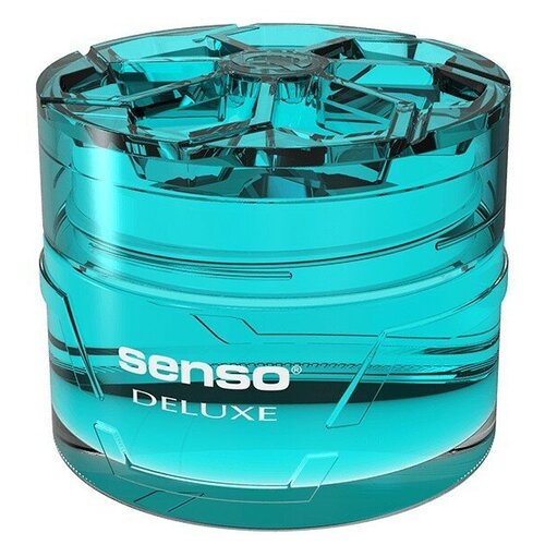 Dr. Marcus Ароматизатор для автомобиля Senso Deluxe Ocean 50 мл морской бриз голубой Dr. Marcus Ароматизатор для автомобиля Senso Deluxe Ocean 50 мл морской бриз голубой