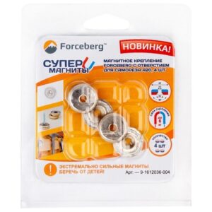 Набор магнитов  Forceberg 9-1612036-004, 4 шт.