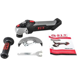 Аккумуляторная угловая шлифмашина P.I.T. PWS20H-125C, 20 В, d=125 мм, без АКК и ЗУ