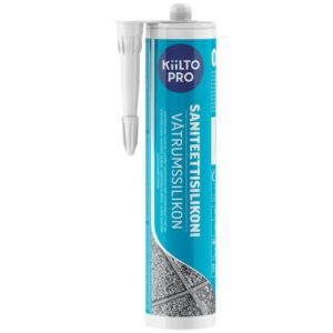 Герметик KIILTO Saniteettisilikoni 310 мл. 480 г 310 мл 1 шт. №10 белый