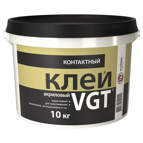VGT Акриловый Контактный, 10 кг, белый VGT Акриловый Контактный, 10 кг, белый