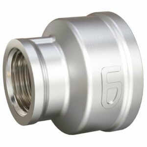 Муфта переходная LD Pride DN25х20 (1"ВР х 3/4"ВР) латунь никель