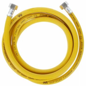 Шланг для газа ПВХ армированный зип-флекс L 2,5м Г1/2 - Г1/2 в индивидуальной упаковке (71080У)