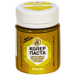 Колер-паста Лоскутный Воск Сосна Колер-паста Лоскутный Воск Сосна