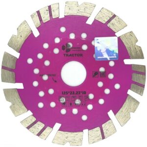 Диск алмазный сегментный отрезной Trio-Diamond для бетона, камня серия Tractor 125*22,23*10 Диск алмазный сегментный отрезной Trio-Diamond для бетона, камня серия Tractor 125*22,23*10