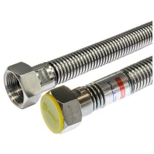 Подводка для газа сильфонная CTM ГАЗ 1/2" внутренняя резьба, длина 500 см, CGHF1250