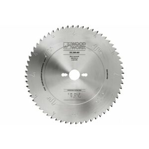 WOODWORK Диск пильный для торцовочных станков 260x30x3.2/2.2 Z=60 15ATB 35.260.60