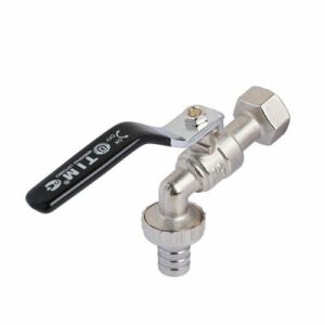 Кран шаровой водоразборный 3/4" ВР TIM DE1225F