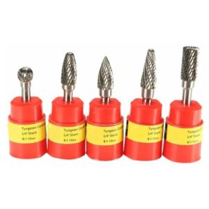 Борфрезы Genler 10х6mm по металлу и дереву 5шт Борфрезы Genler 10х6mm по металлу и дереву 5шт
